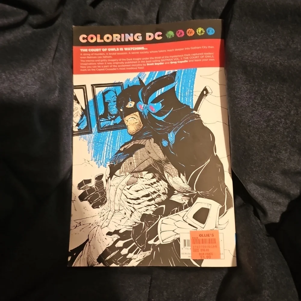 Batman coloring comic book. - Picture 3 of 3